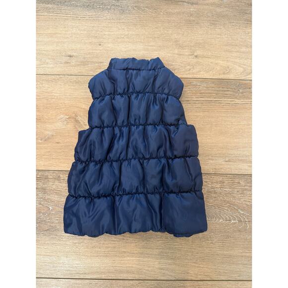 Tommy Bahama Puffer Vest Size 24 Months 2T Navy Zip Vest - Picture 2 of 6